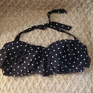 Bikini Top with Stars